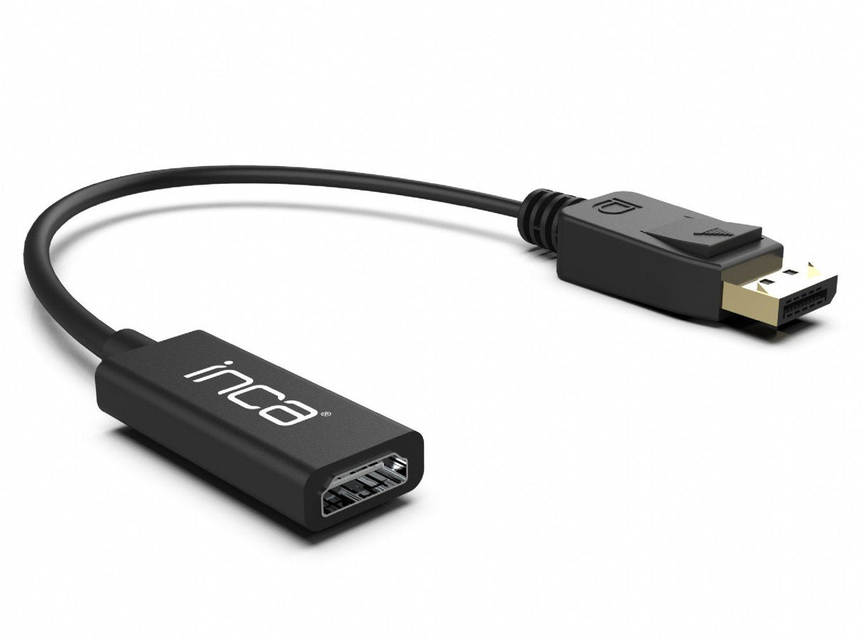 Adaptador Inca Idth-07 Displayport > Hdmi, 4k, 0,2m Minorima