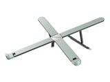Soporte De Portátil Conceptronic Thana11g Ergo Hasta 17.3" Plegable 8 Niveles Max 5kg Gris