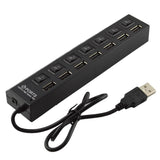 EAN 5704174110712 - CoreParts MSPP74014 hub de interfaz USB 2.0 480 Mbit/s Negro imagen 1