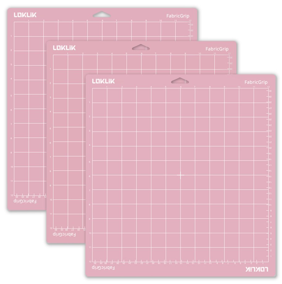 Loklik Cutting Mat Fabric Grip - 3er Pack *Rosa*