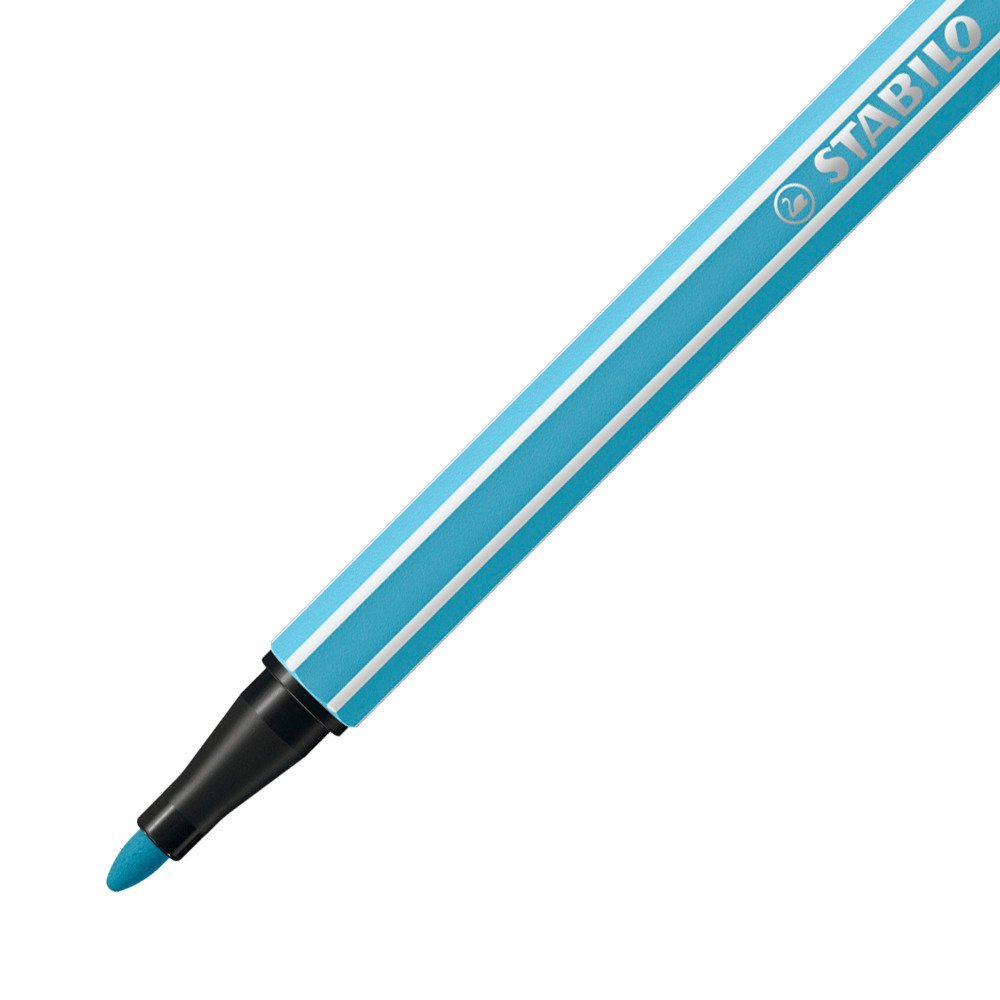 Stabilo Pen 68 Rotulador Azul Celeste -10u-