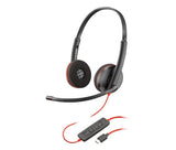 EAN 0197497213829 - HP Poly Blackwire C3220 USB-C Headset (Bulk) Alámbrico Diadema Oficina/Centro de llamadas USB Tipo C Negr imagen 1