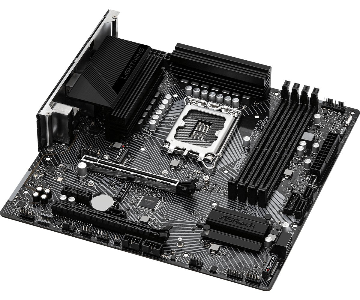 Placa Base Asrock Z790m Pg Lightning/D4 1700 M-Atx Hdmi Ddr4 Retail