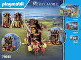 Playmobil 71643 Novelmore Coche De Ataque Con Cañón De Fuego, Juguete De Construcción 71643