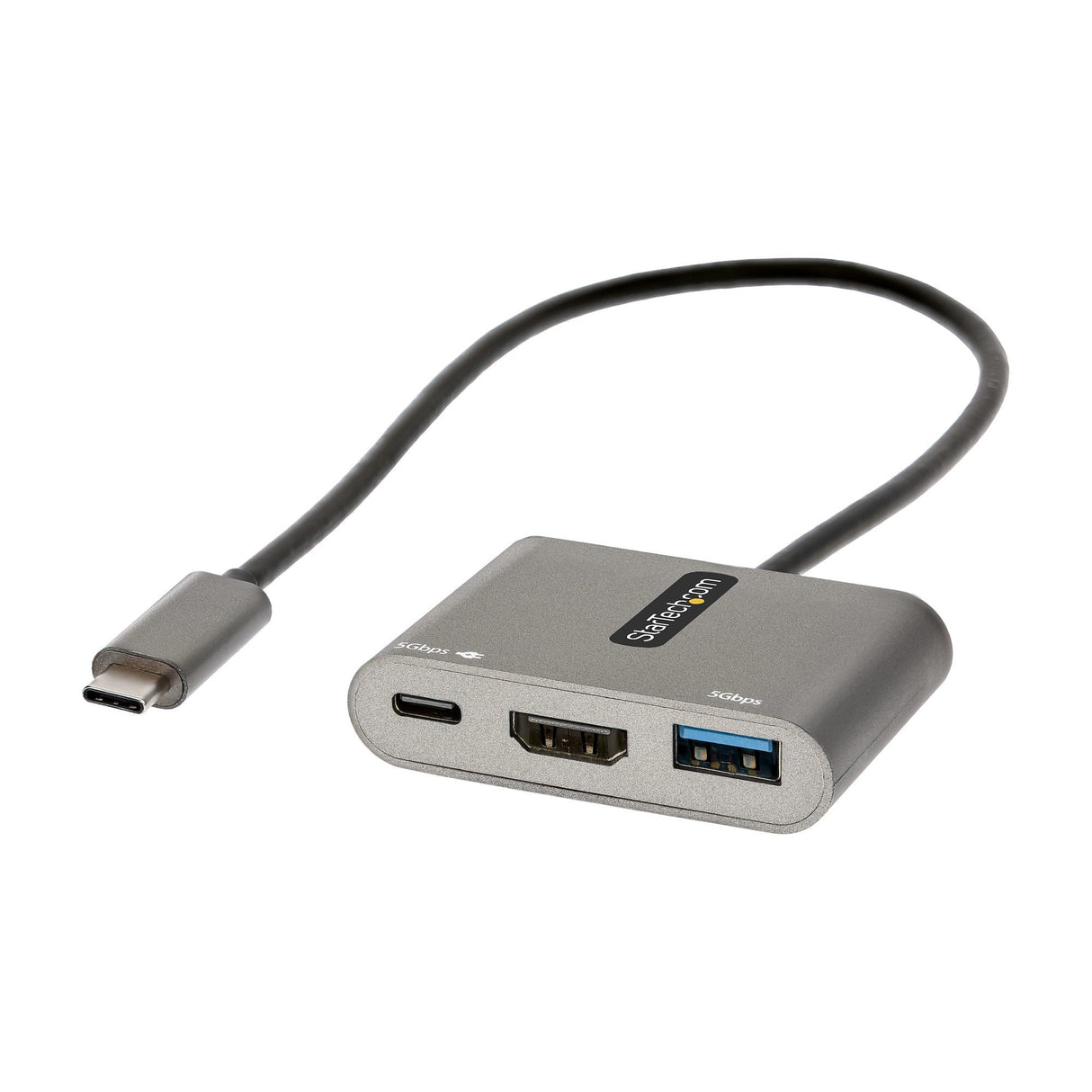 Startech Adaptador Multipuertos Usb C A Hdmi De 4k