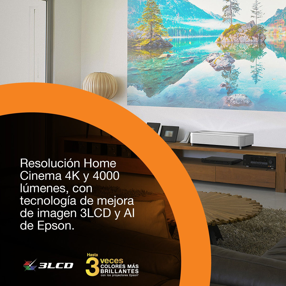 EAN 8715946742656 - Epson EH-LS670W Proyector de alcance estándar 3600 lúmenes ANSI 3LCD UHD 4K (3840x2160) imagen 5