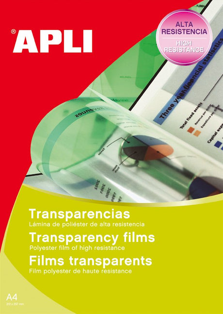 EAN 8410782010623 - APLI 01062 etiqueta de impresora Transparente imagen 1