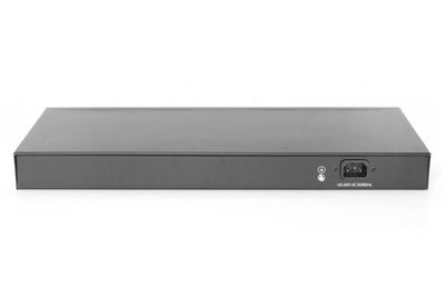 EAN 4016032451457 - Digitus DN-95312-1 switch Fast Ethernet (10/100) Energía sobre Ethernet (PoE) Negro, Plata imagen 4