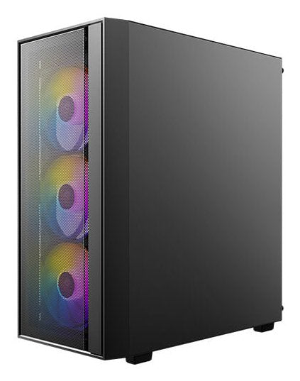 Caja Semitorre Atx Ax65 A-Rgb Negro Antec Bahías Int.: 3.5'' / 2.5'' (Combo): 2 / 1 Y 2x2'5/ 1xusb 3.0, 2xusb-2.0/ Audio In/Out