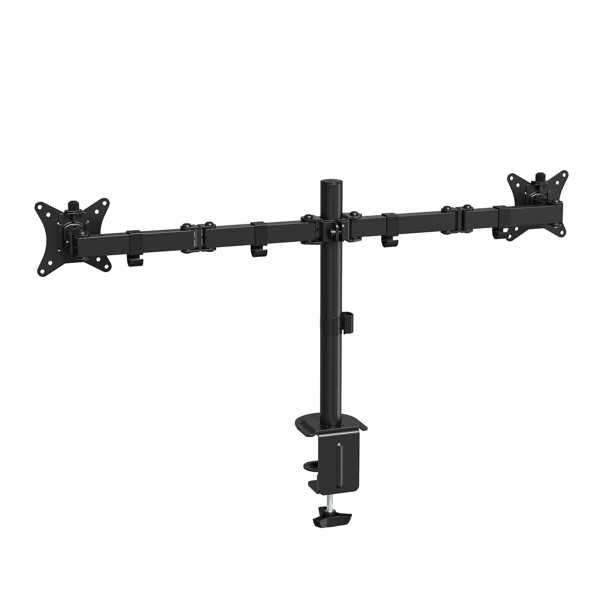Soporte De Mesa Para 2 Monitores  Hasta 27" 8+8 Kg Max, 13-27, Vesa 100x100, 10mm-88mm
