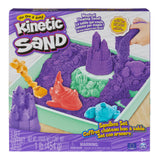 Spin Master Kinetic Sand - Sandbox Set Morado, Arena De Juego 454 Gramos De Arena 6067477