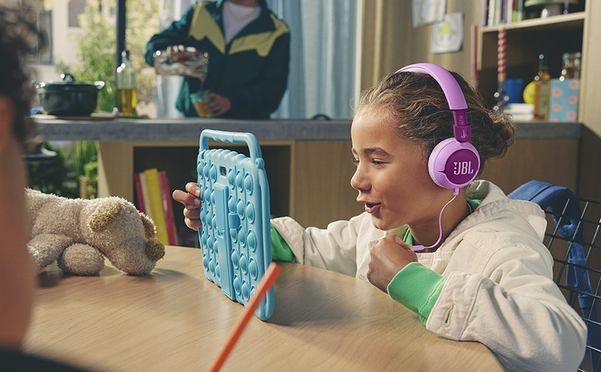 Jbl Jr320 Wired On-Ear Headphones For Kids Purple Eu