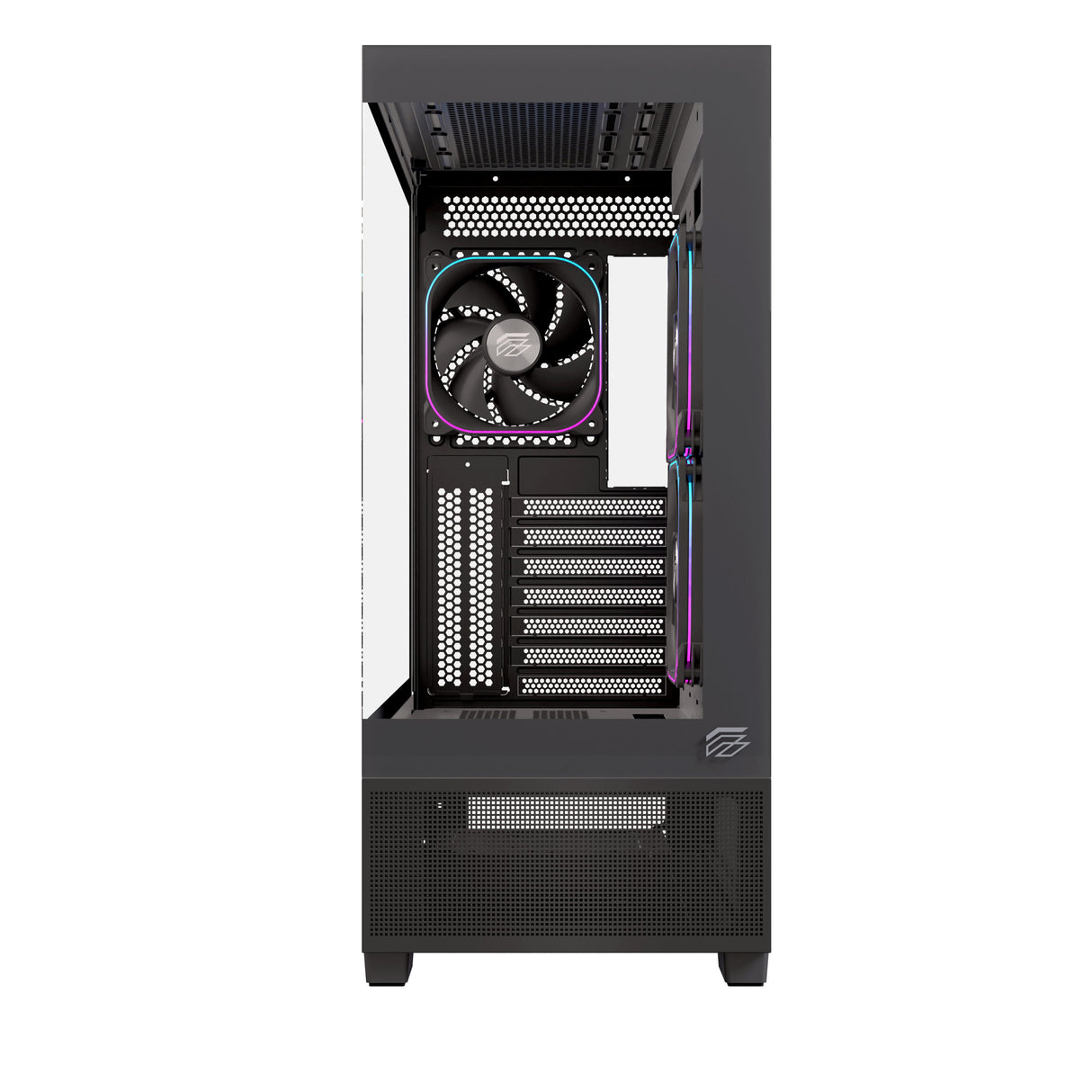 EAN 6977277360066 - Einarex EXCS-PR-51DR-B carcasa de ordenador Midi Tower Negro imagen 8
