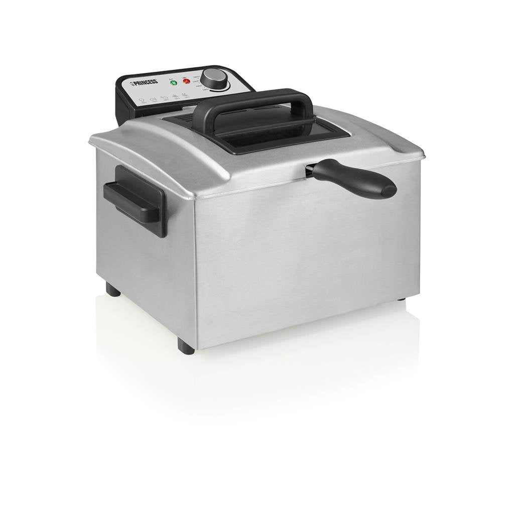 EAN 8712836996717 - Princess 184090 Sencillo 5 L 3270 W Freidora Plata imagen 1