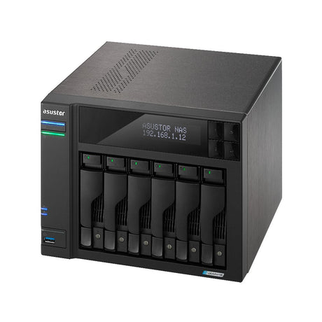 EAN 4710474831753 - Asustor LOCKERSTOR 6 Gen2 NAS Escritorio Intel® Celeron® N5105 8 GB DDR4 Unidad de disco duro ADM Negro imagen 4