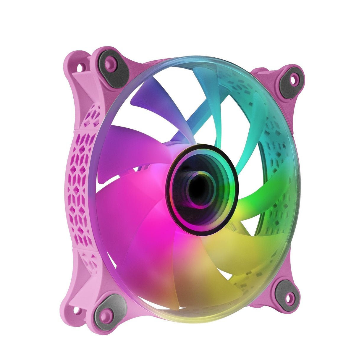 Ventilador Mars Gaming Mf-3d 12cm Argb Rosa