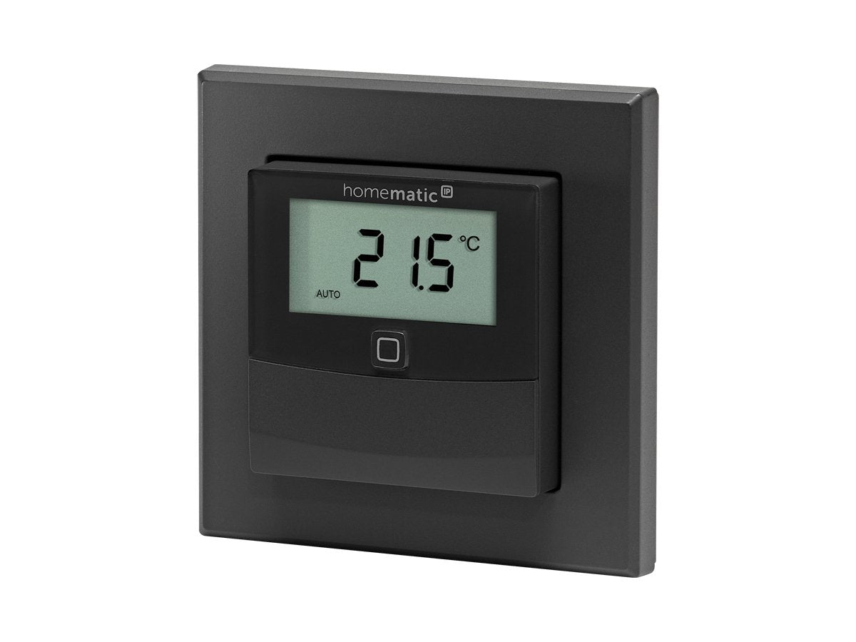 Sensor De Temperatura Y Humedad Homematic Ip Con Display Hmip-Sthd-A Antracita 160551a0