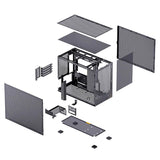 Jonsbo D32 Pro Mesh Pc Carcasa, Mini-Carcasa, Matx - Negro