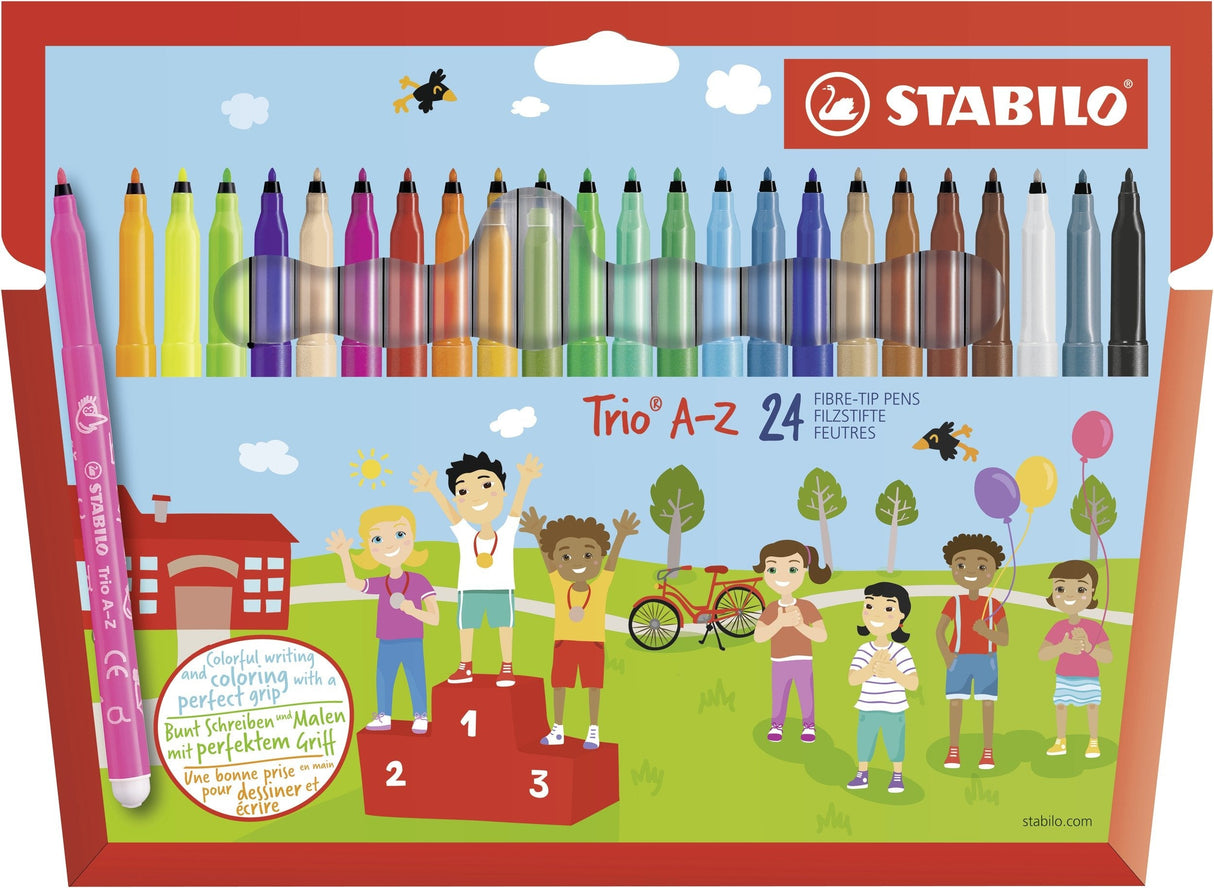 Stabilo Rotulador Trio Az Estuche De 24 C/Surtidos