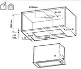 EAN 8020283048393 - Elica LANE IX/A/52 Encastrada Acero inoxidable 550 m³/h imagen 5