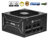 Fuente De Alimentación Msi 750w 80 Plus Gold Mag A750gls Pcie5 Modular Ventilador 135mm