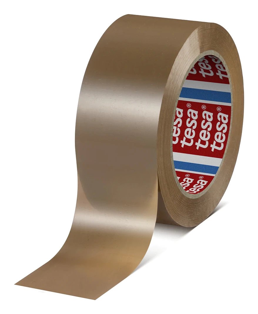 Tesa Pet-Packband Kautschukklebemasse 132m:50mm, 6mk. Blanco