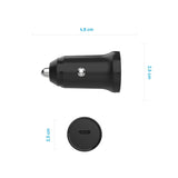 EAN 8591680164615 - FIXED FIXCC30N-C-BK cargador de dispositivo móvil Universal Negro Encendedor de cigarrillos Carga rápida  imagen 6