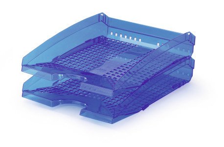 Bandeja Carta Durable Trend A4 Azul Translúcido