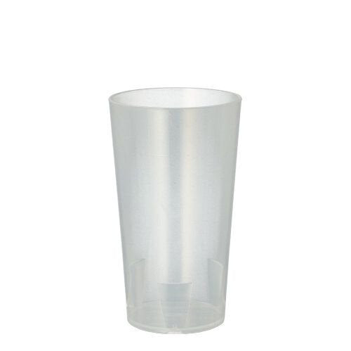 Papstar Mehrweg-Trinkbecher 6.5 Cm 0,2 L Transparente
