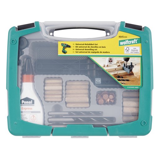 Juego Universal De Maestro De Ensamblaje Para Madera 4645000 Wolfcraft