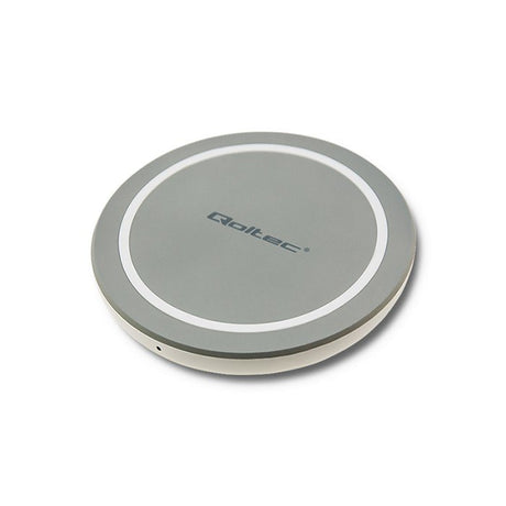 EAN 5901878518404 - Qoltec 51840 cargador de dispositivo móvil Otro, Smartphone, Tableta Gris CC Cargador inalámbrico Carga r imagen 1