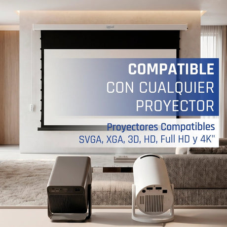 EAN 8435364319680 - iggual PSIXS203 pantalla de proyección 2,34 m (92") imagen 15