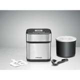 EAN 4001797866004 - Rommelsbacher IM 12 máquina para helados Heladera tradicional 1,5 L Negro, Acero inoxidable imagen 4