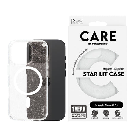 EAN 5715685004087 - PanzerGlass CARE™ by ® Urban Combat Case Star Lit w. White MagSafe iPhone 16 Pro funda para teléfono móvi imagen 2