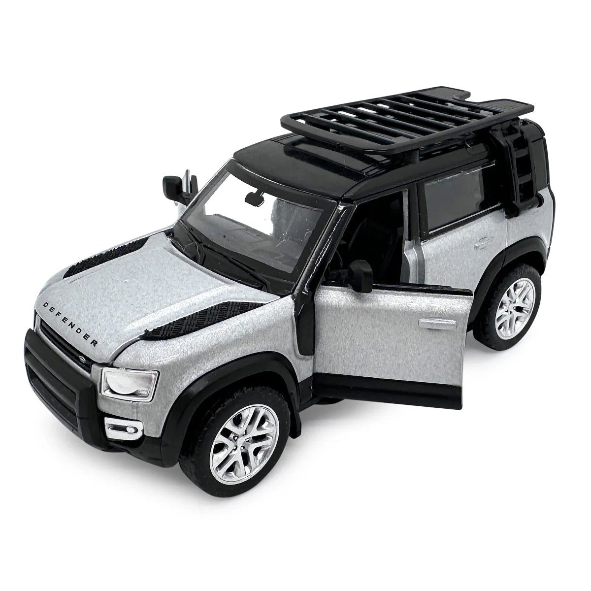 Jamara Land Rover Defender 1:43 2in1 Plata 3+