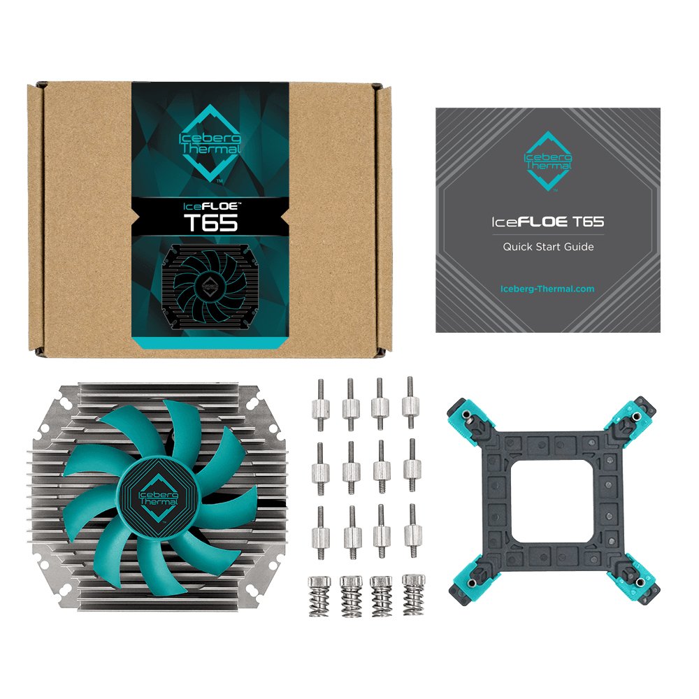 Iceberg Thermal Icefloe T65 Ventilador Cpu 80mm - Am4/Am5/Intel