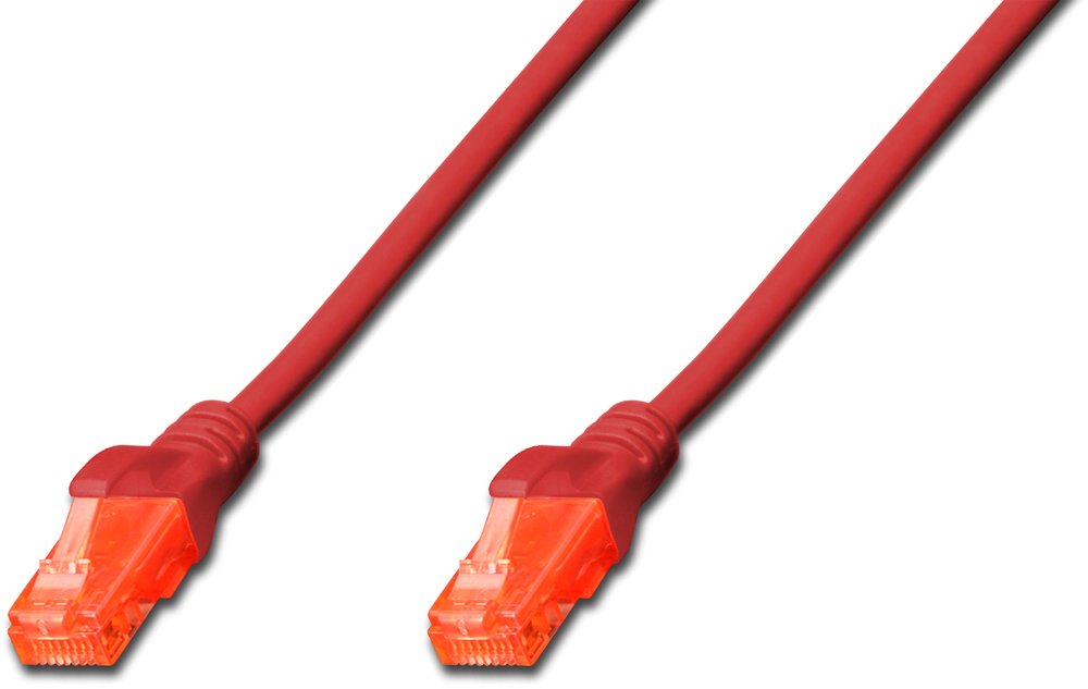 Red Cable De Red Cat6 Utp 2m Rojo
