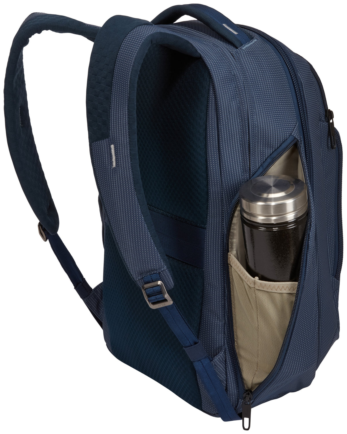 Mochila Thule Crossover 2 Dress Blue 30l Compartimento Acolchado Para Portátiles Hasta 15.6'/39.6cm Bolsillo Con Bloqueo Rfid Nailon