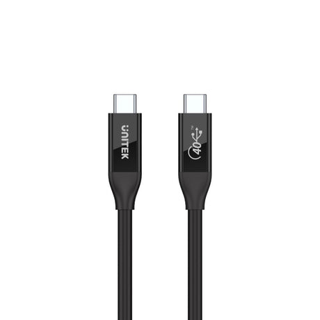EAN 4894160047175 - UNITEK C14100BK-0.8M cable USB USB4 Gen 2x2 0,8 m USB C Negro imagen 3
