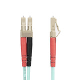 Startech.Com 450fblclc20 Cable De Fibra Optica 20 M Lc Om4 Color Aguamarina