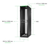 Apc Netshelter Sx Gen 2 - Armario Armario De Red - 2258 (H)