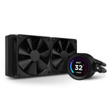 Refrigerador Liquido Cpu Nzxt Kraken Elite 240 2x120 Negro Per Display Lcd Plus