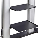 EAN 0065030906302 - StarTech.com 1110C-MOBILE-TV-CART soporte para TV 2,54 m (100") Negro, Plata imagen 9