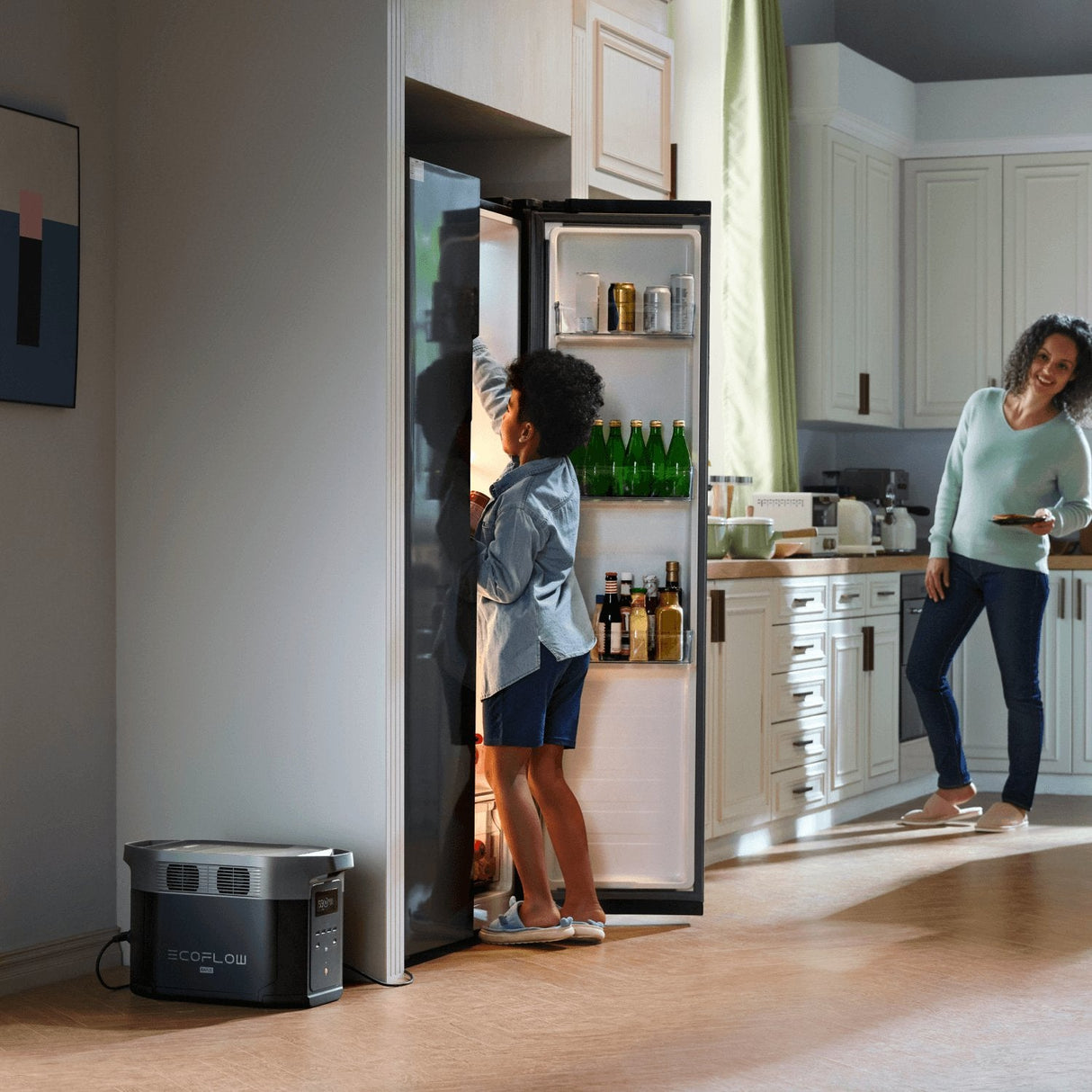 Ecoflow Delta 2 Max, Estación De Energía Portátil Negra, 2048 Wh, X-Boost 3100 W, Batería Lfp 604772