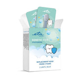 Eta171090500 Sonetic Replacement Toothbrush Heads, 2 Pcs, Blue