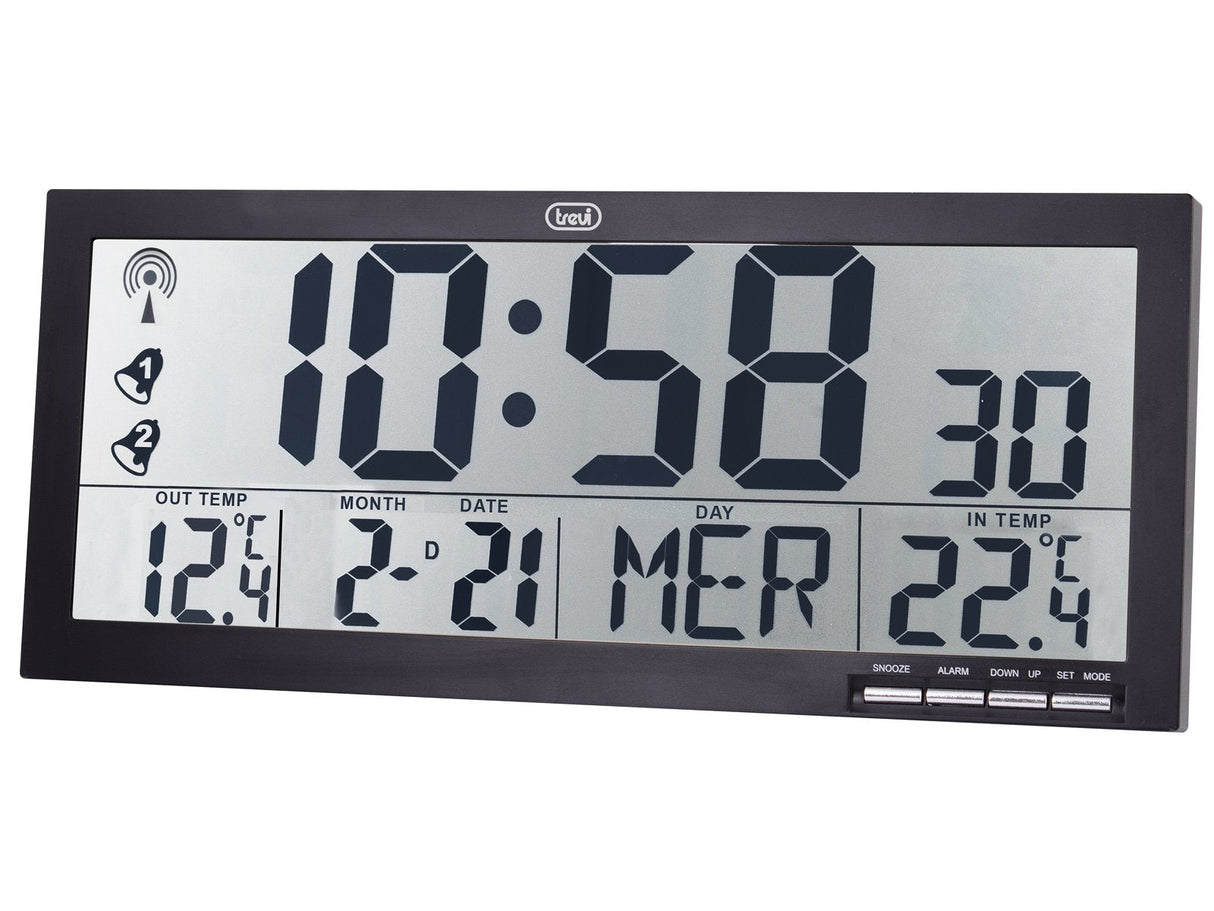 Reloj De Pared Trevi Om3530rc 33cm Sensor Ex