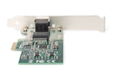 Digitus 2-Port Gigabit Ethernet Tarjeta De Red, Rj45, Pci Express, Intel Chipset