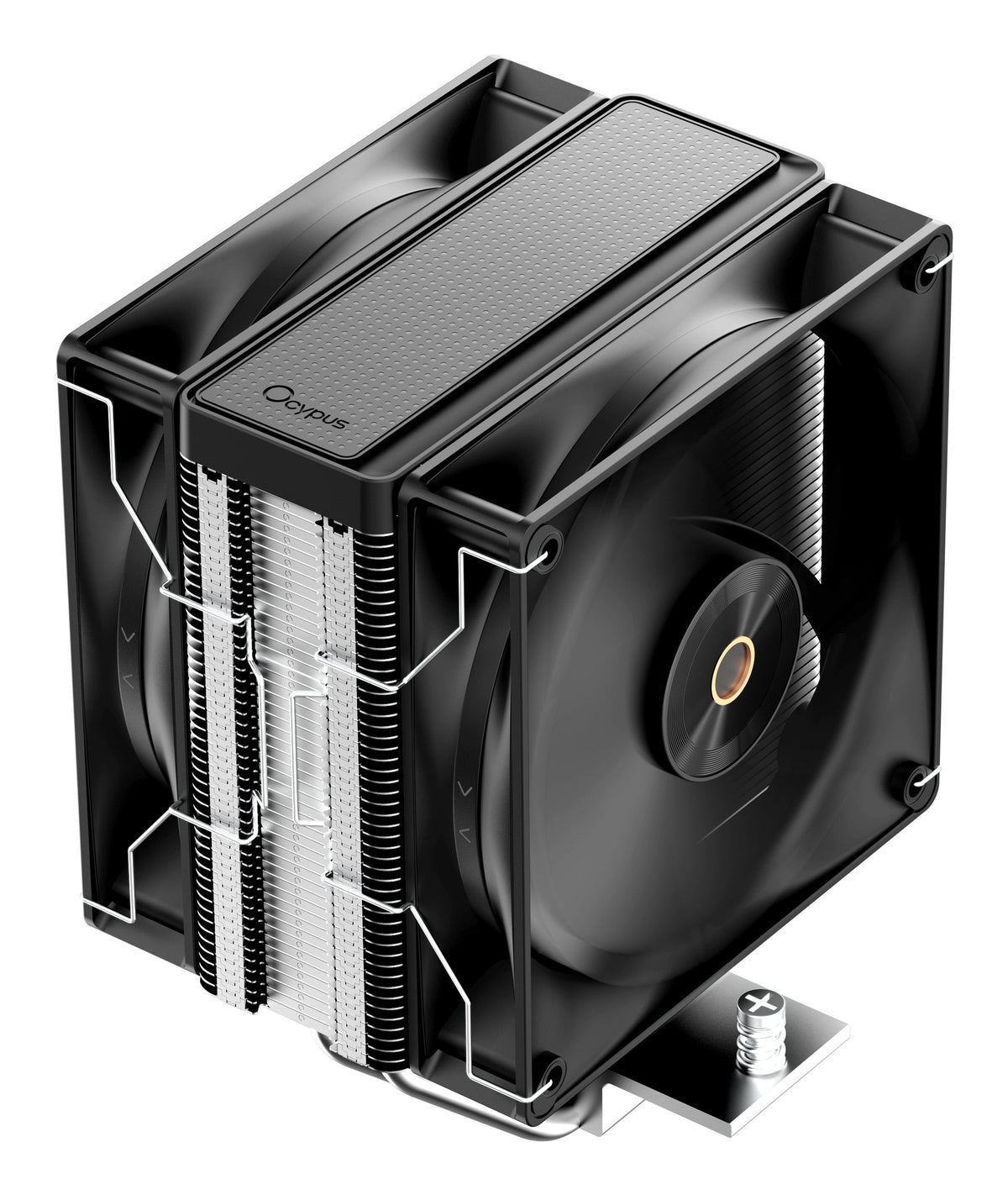 Ocypus Delta A40 Elite Dual Fan (Negro, 120 Mm) Delta-A40-Bk2nnwn00x-Gl