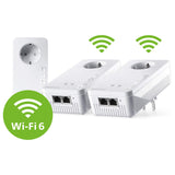 Devolo Magic 2 Wifi 6 Next Multiroom Kit, Powerline Blanco 4250059671959.0