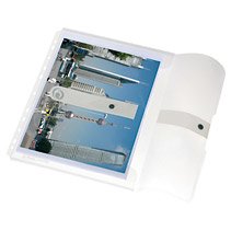 Herlitz Dokutasche A4 Pp Farbl. Transp. Z.Abheften 1er